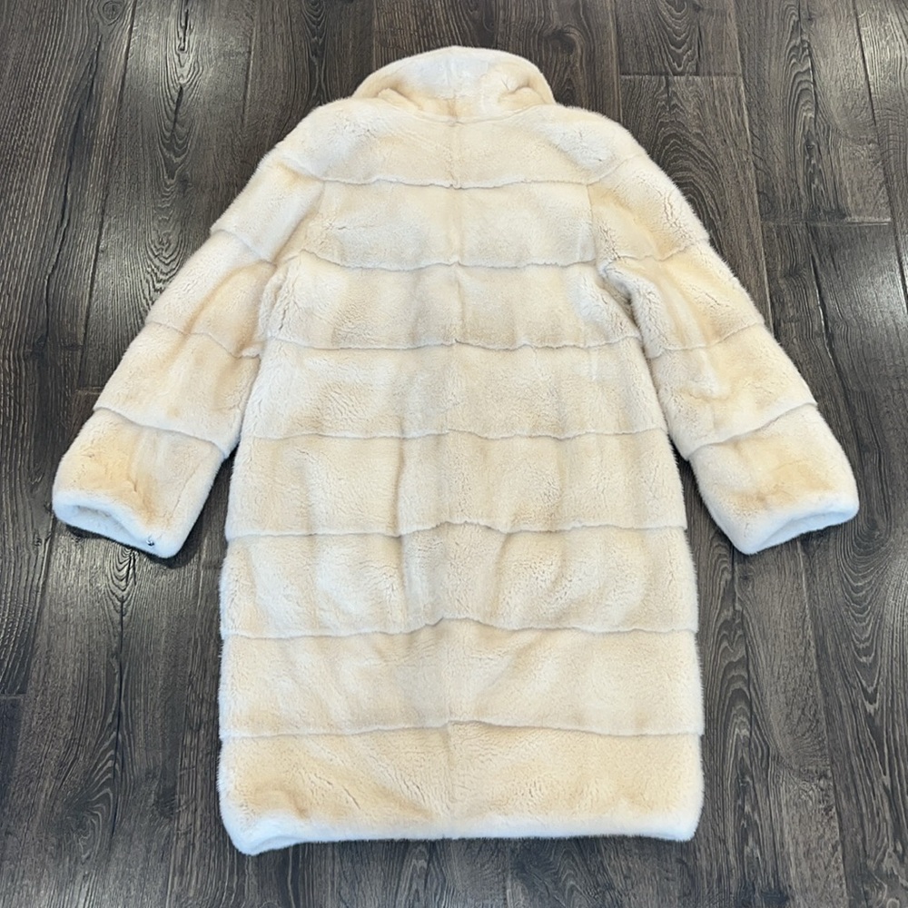 Real Mink Long Fur Coat - Picture 5 of 16